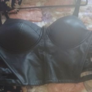 Crop corset top.